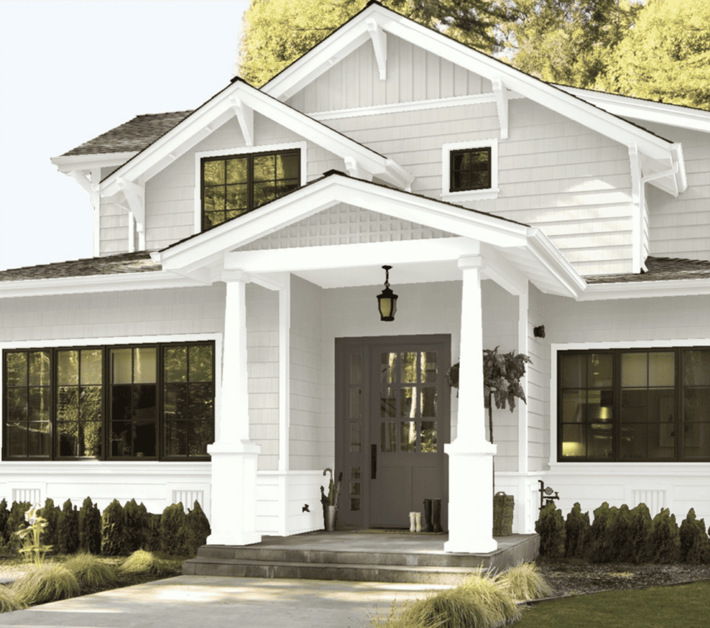 Pale Oak on exteriors 