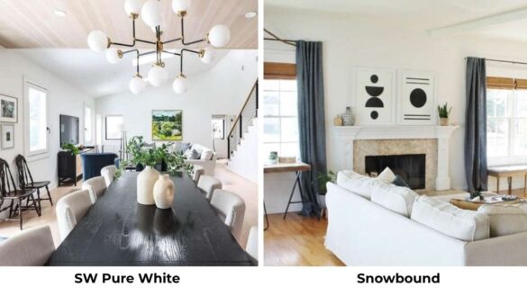 Sherwin Williams Pure White Vs Snowbound: Here's How to Choose Between These Two Featured Image
