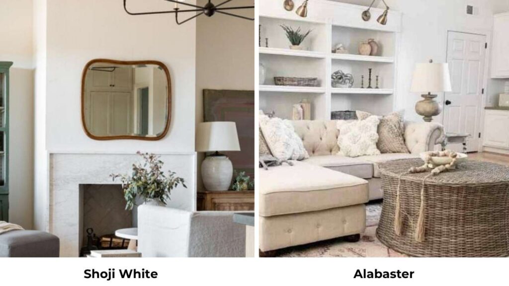 Shoji White Vs Alabaster