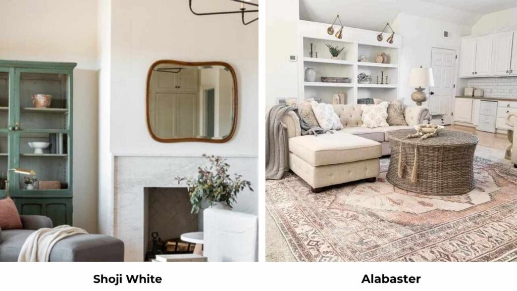 Shoji White Vs Alabaster