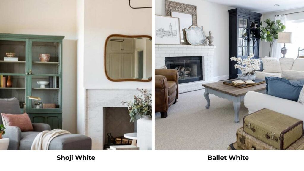 Shoji White Vs Ballet White