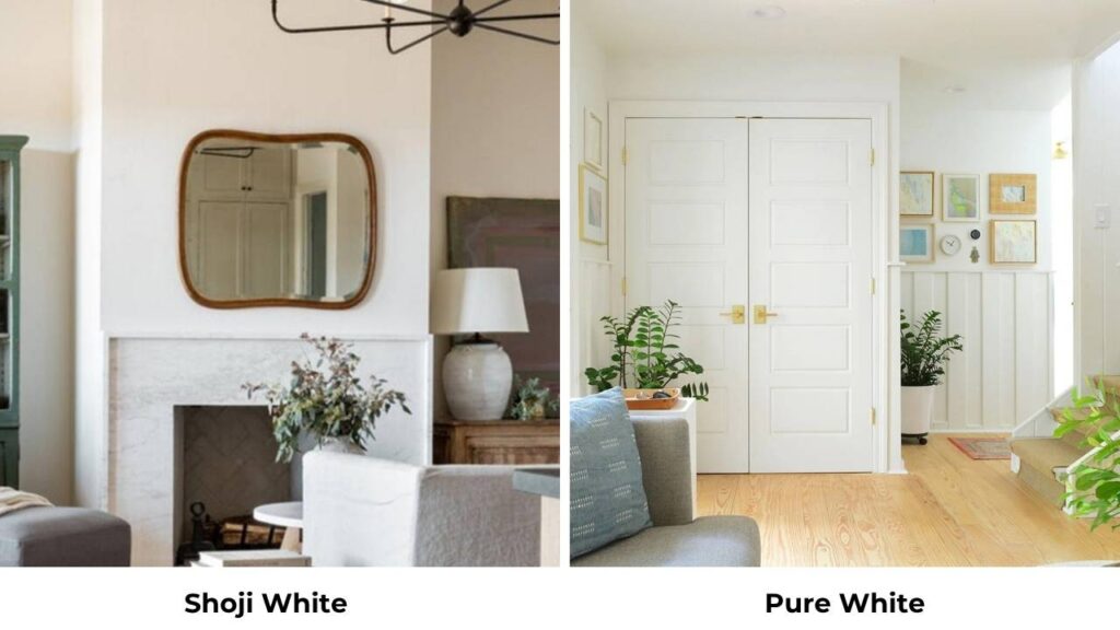 Shoji White Vs Pure White