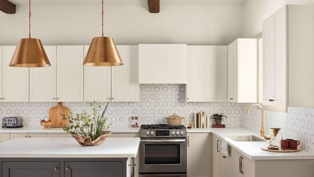 Shoji White in a kitchen