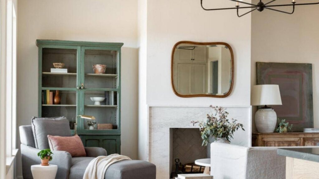 Shoji White in a living room