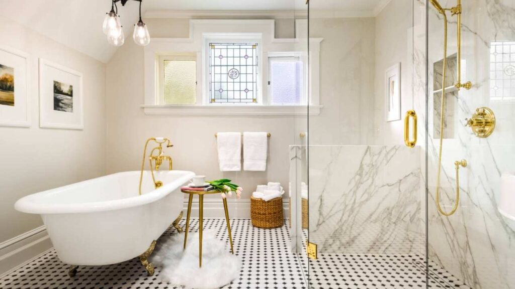 Shoji White in bathrooms