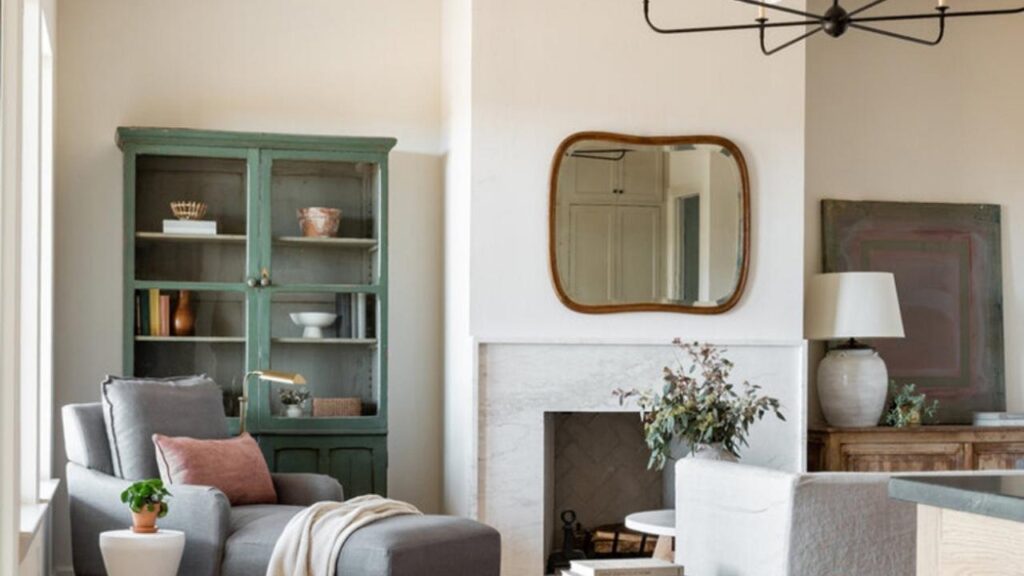 Shoji White in the living room