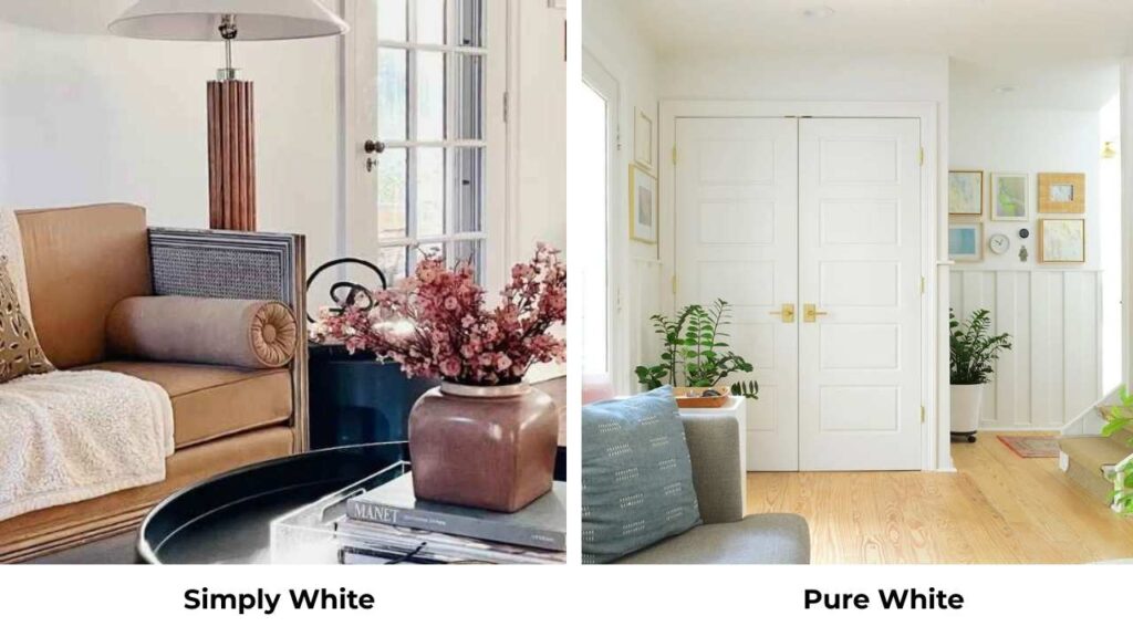 Simply White Vs Pure White