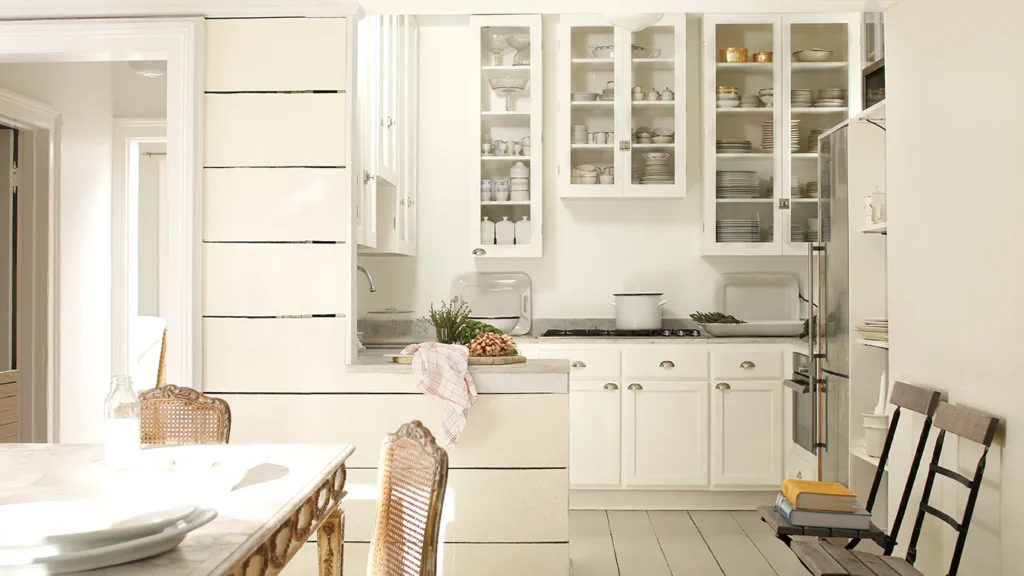 Simply White for kitchen cabinet