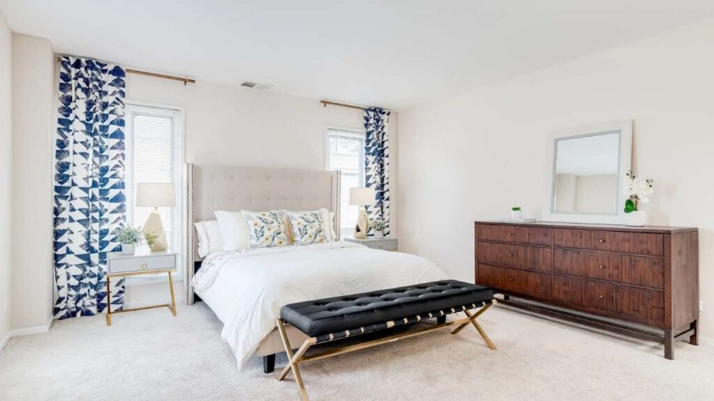 Snowbound in the bedroom