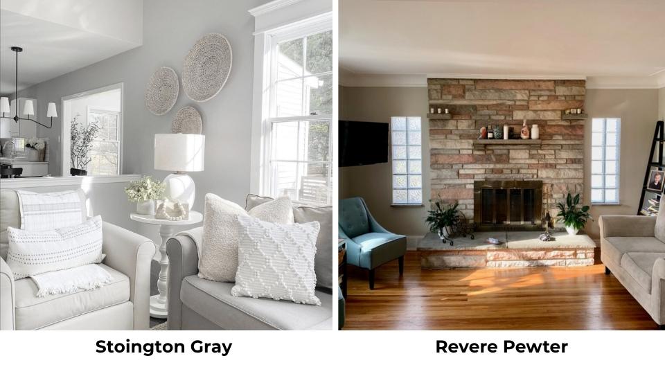 Stonington Gray vs Revere Pewter: