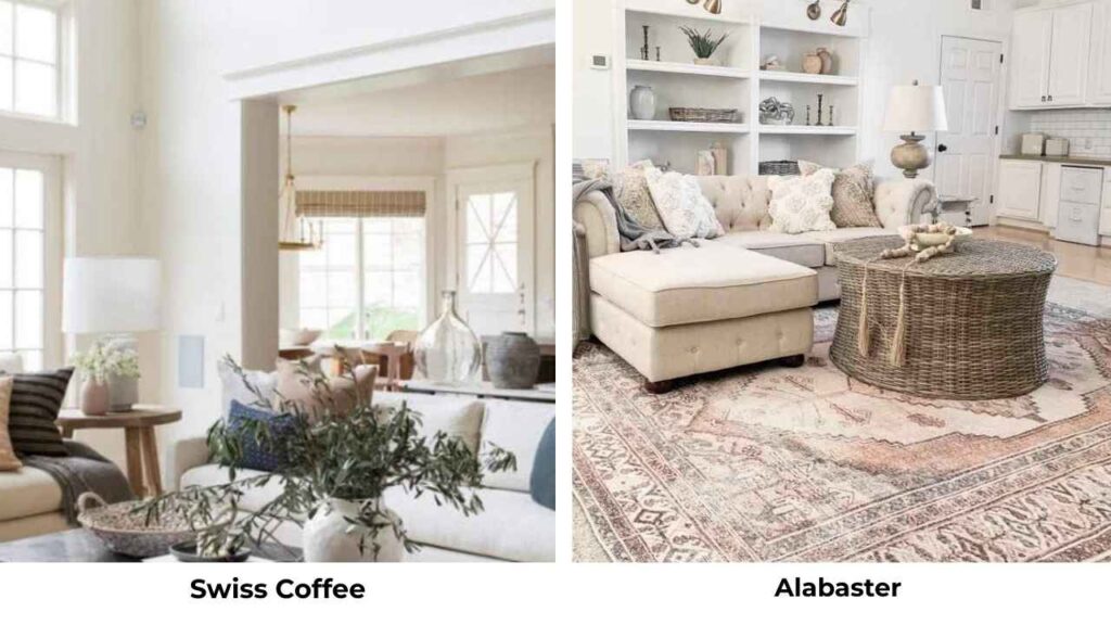 Swiss Coffee Vs Alabaster