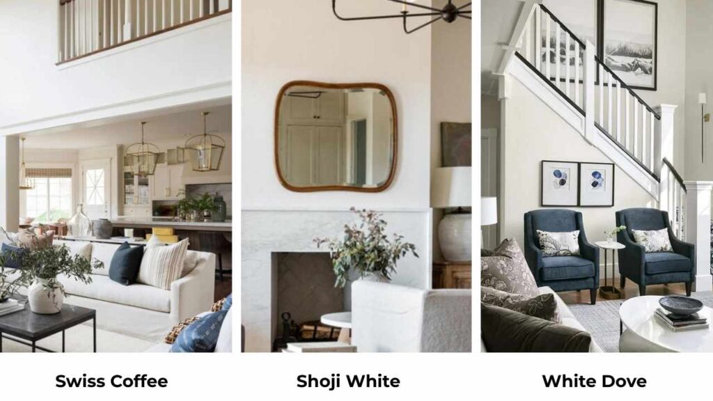 Swiss Coffee Vs Shoji White Vs Other Colors