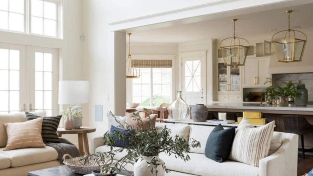 Swiss Coffee in a living room