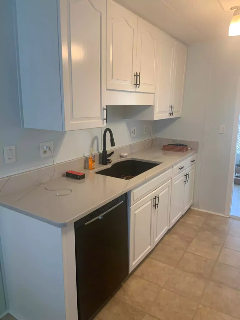 Topsail in a kitchen