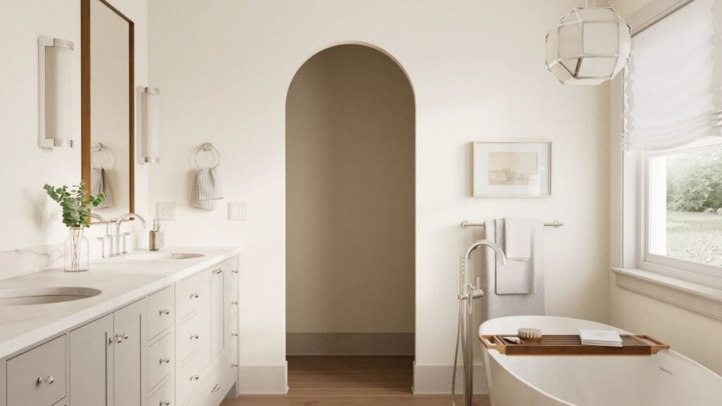 Westhighland White in bathrooms