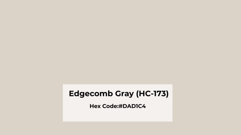 What You Need To Know About Edgecomb Gray (HC-173)