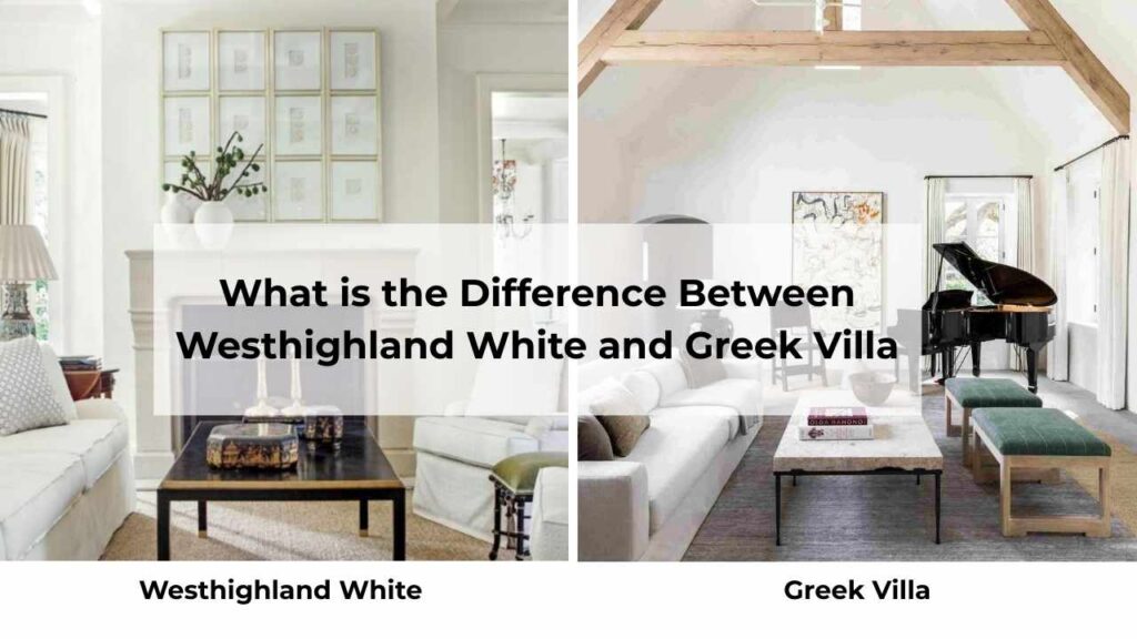 What is the Difference Between Westhighland White and Greek Villa
