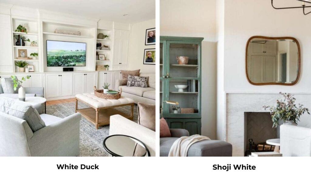 White Duck Vs Shoji White